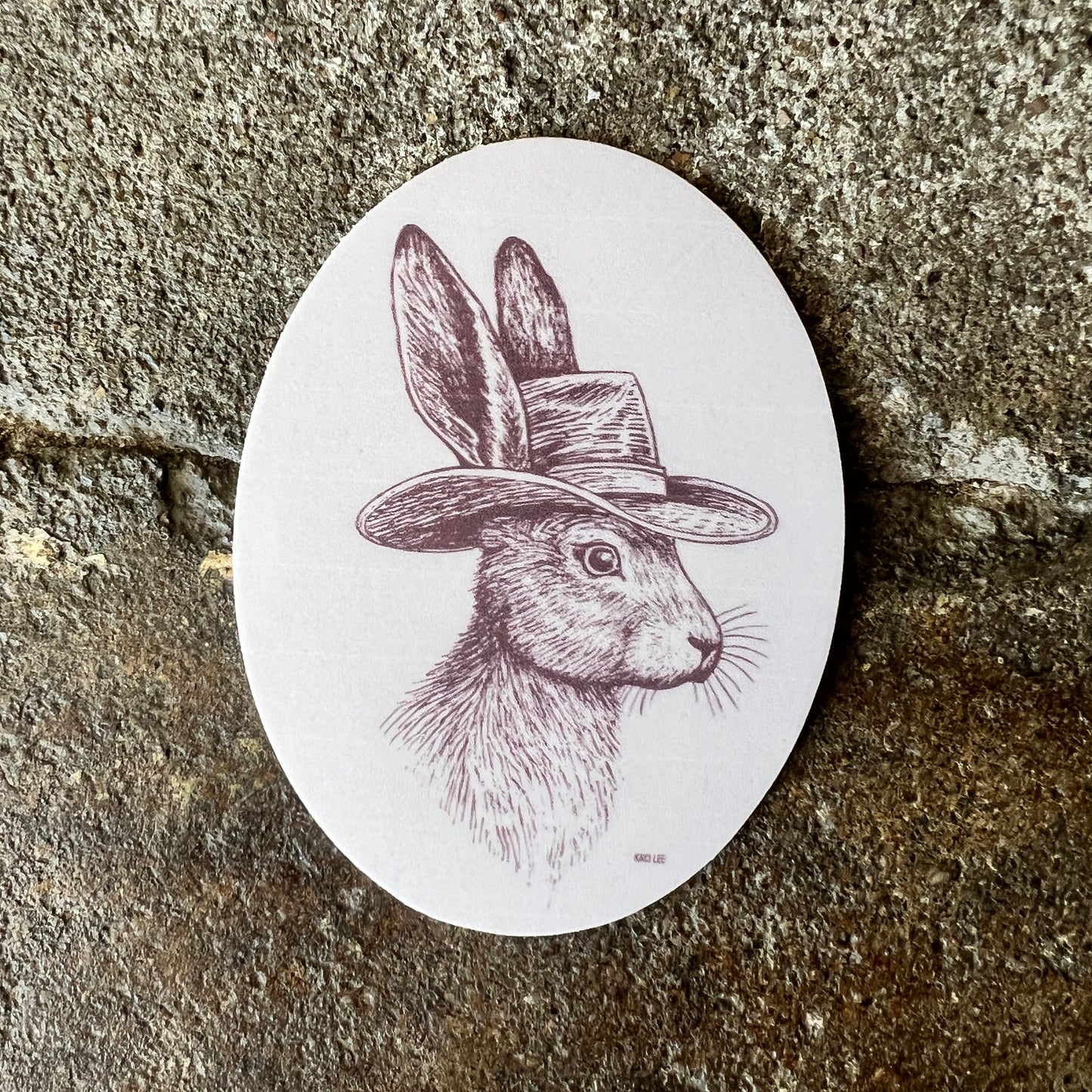 Hare Sticker Kaci Fouts