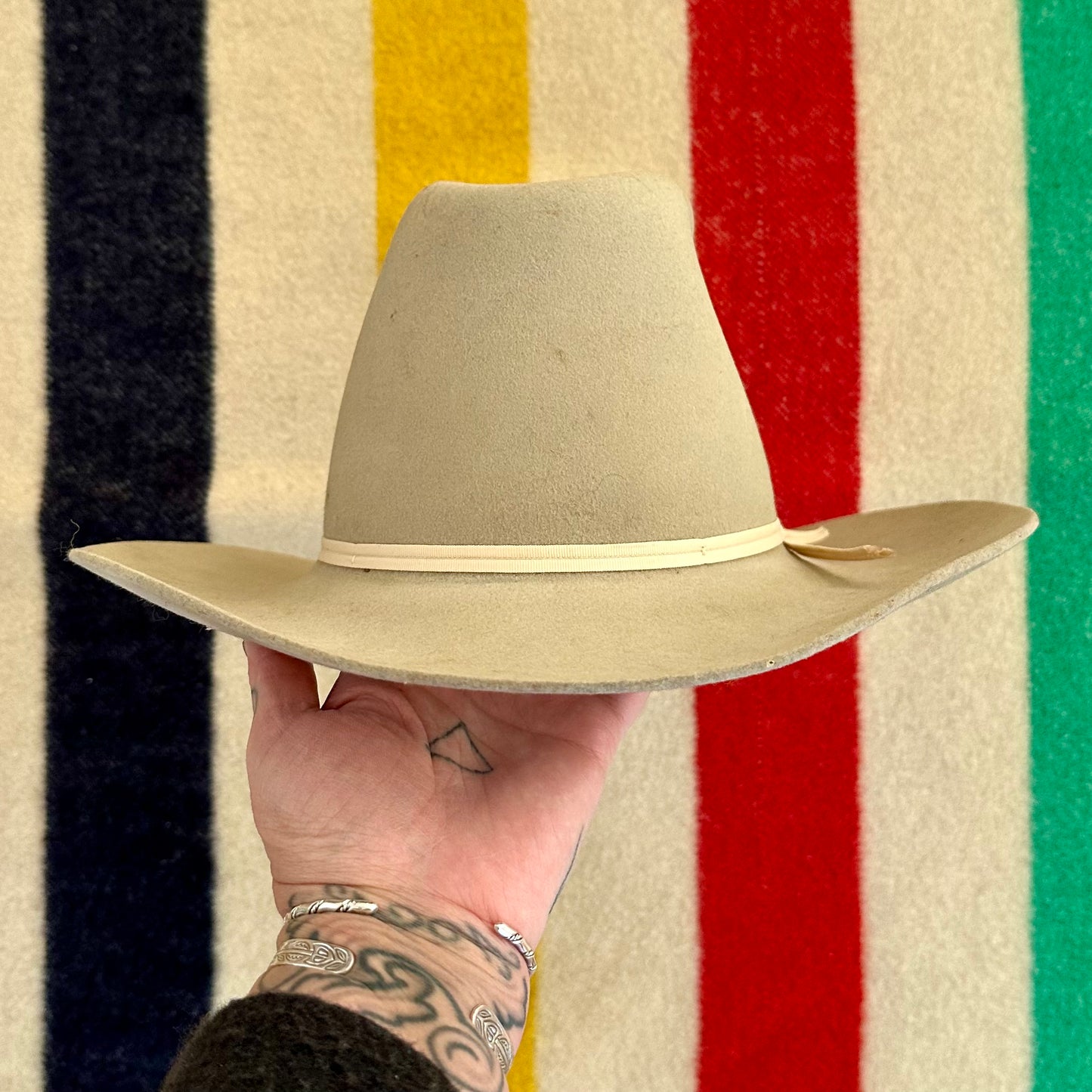 Western Hat with Pin