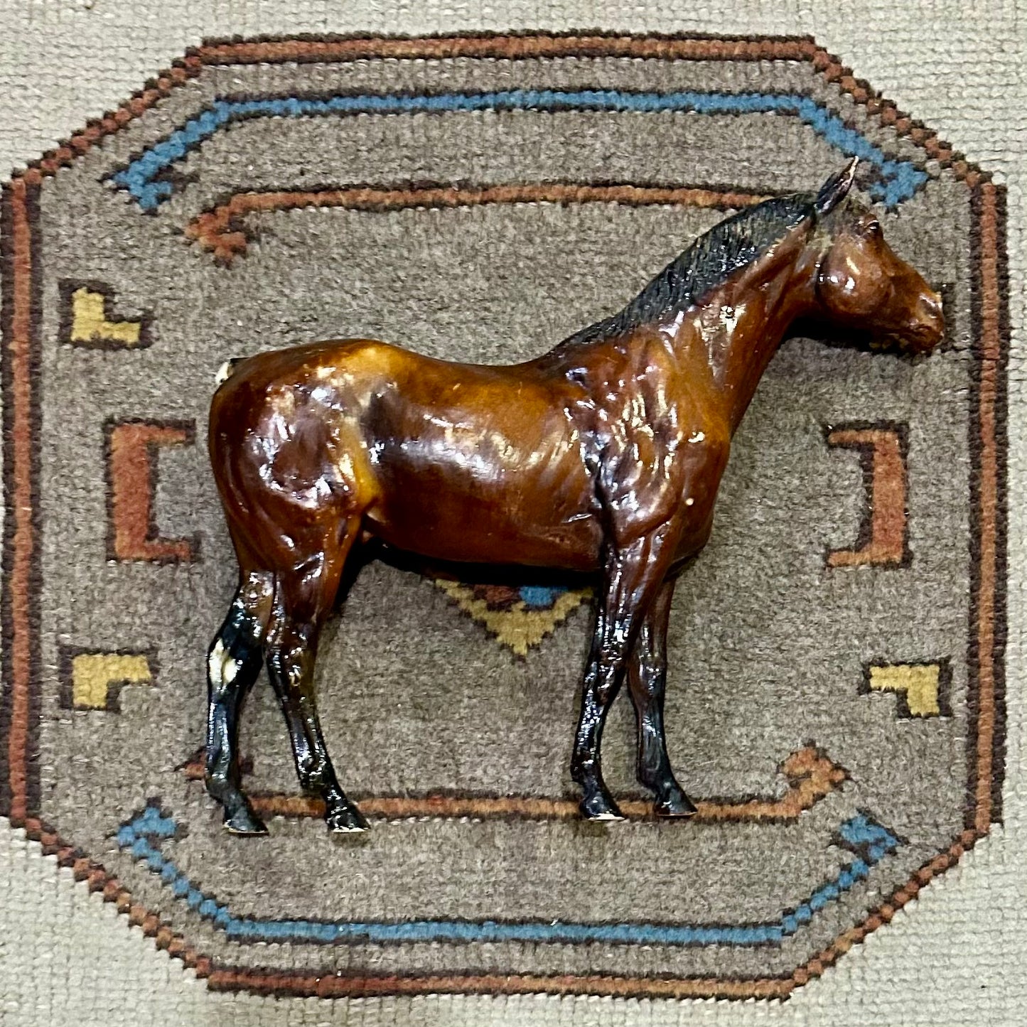 Figurine Mexican Paper Mache Horse