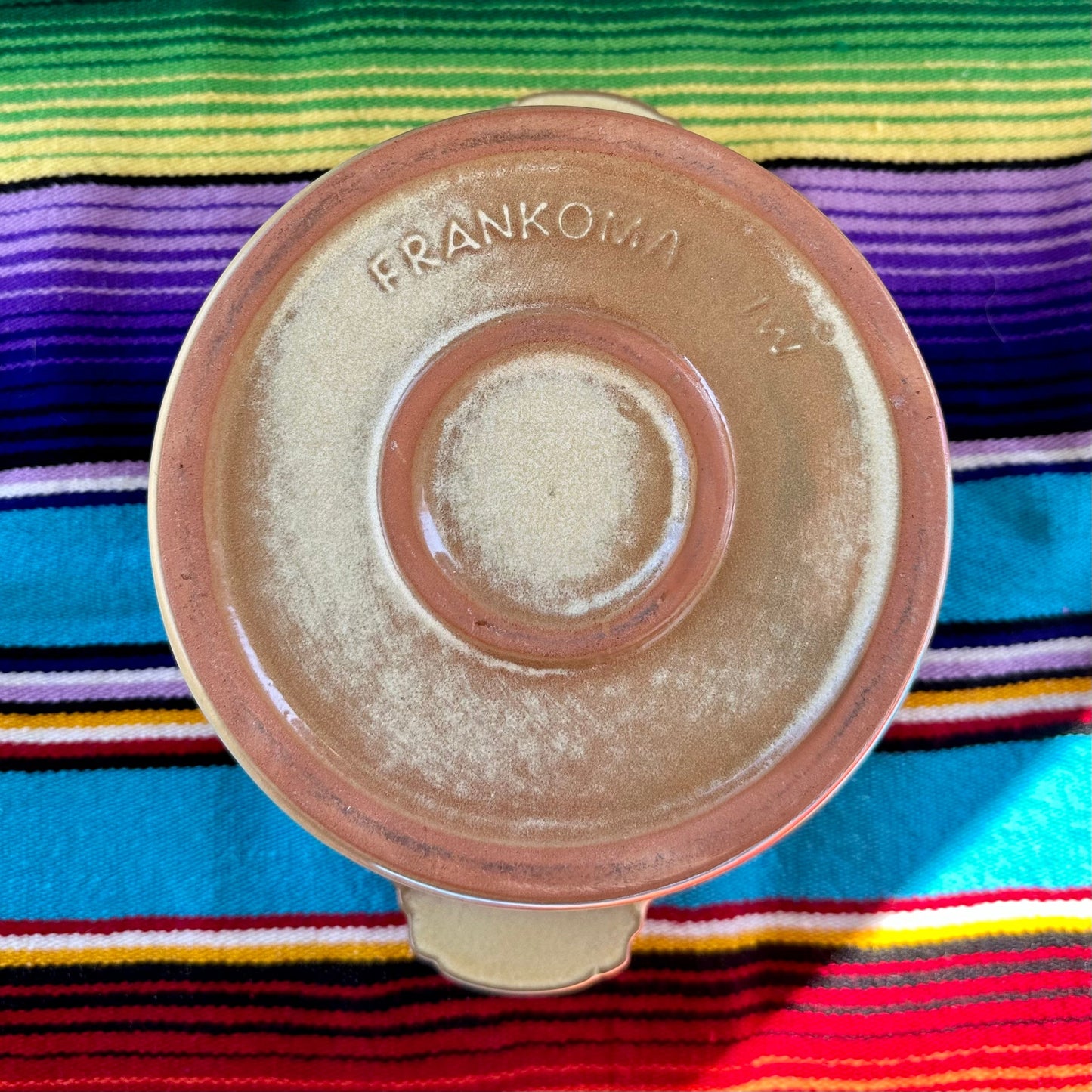 Frankoma Bean Pot with Lid