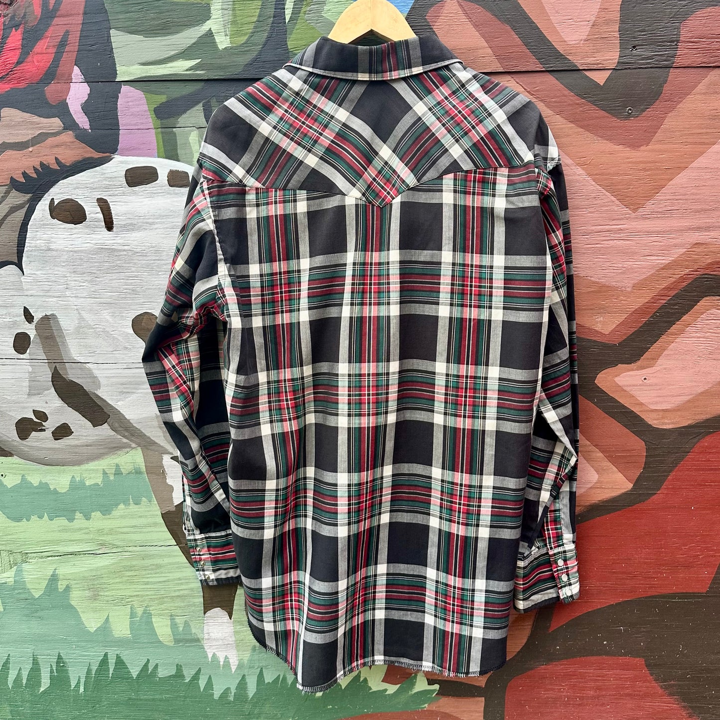 Pearl Snap LS Wrangler Large