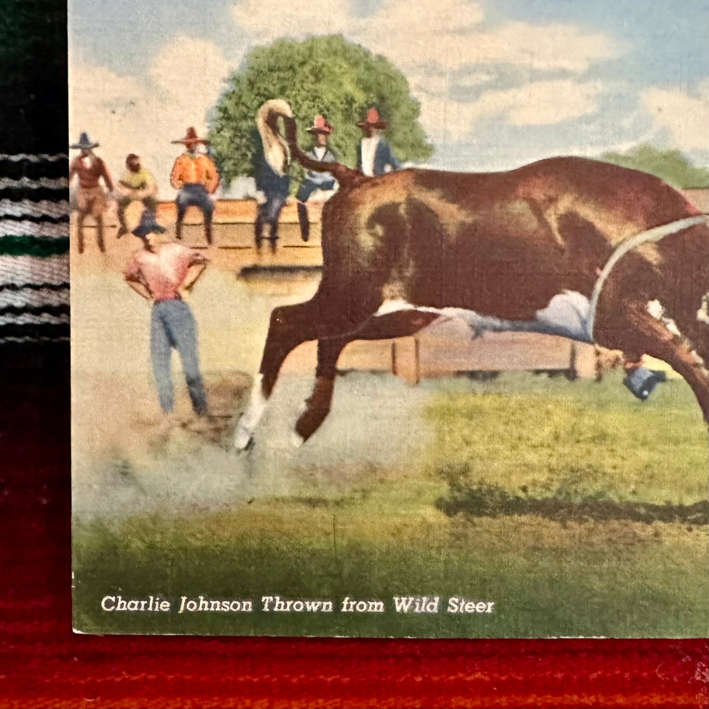 Postcard Charlie Johnson