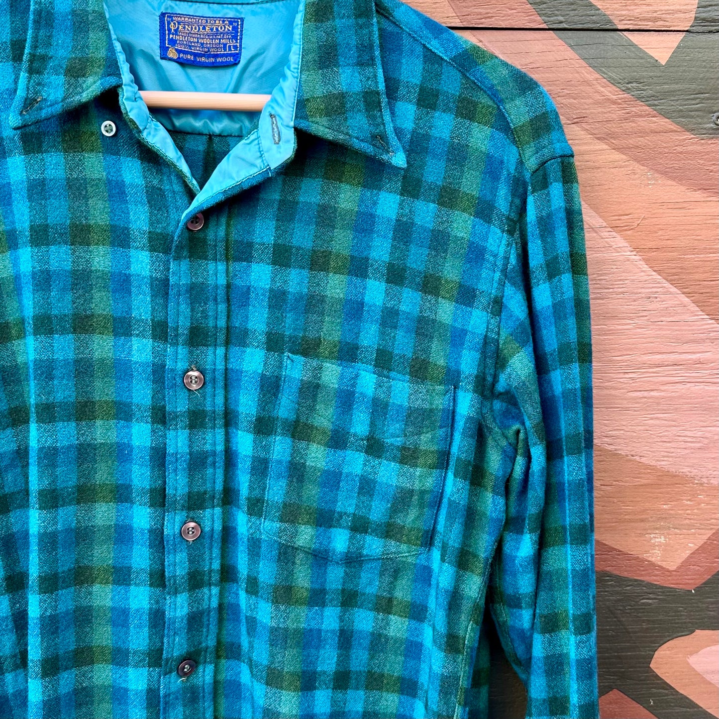 Button Down LS Pendleton Flannel