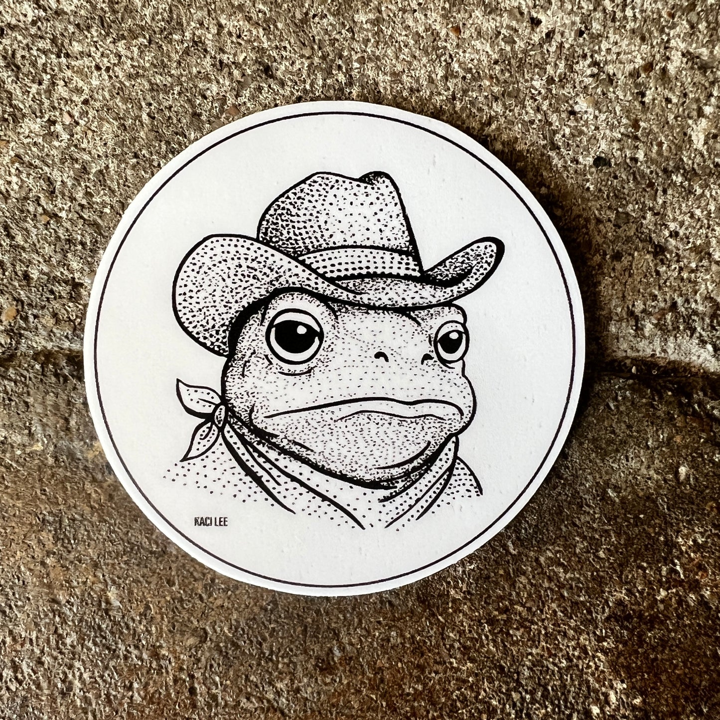 Toad Sticker Kaci Fouts