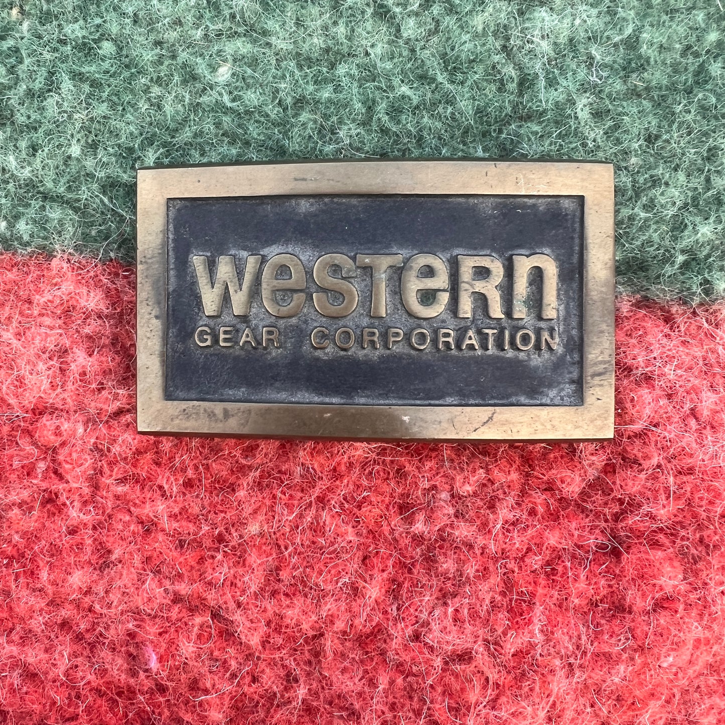 Belt Buckle Western Gear Corporation