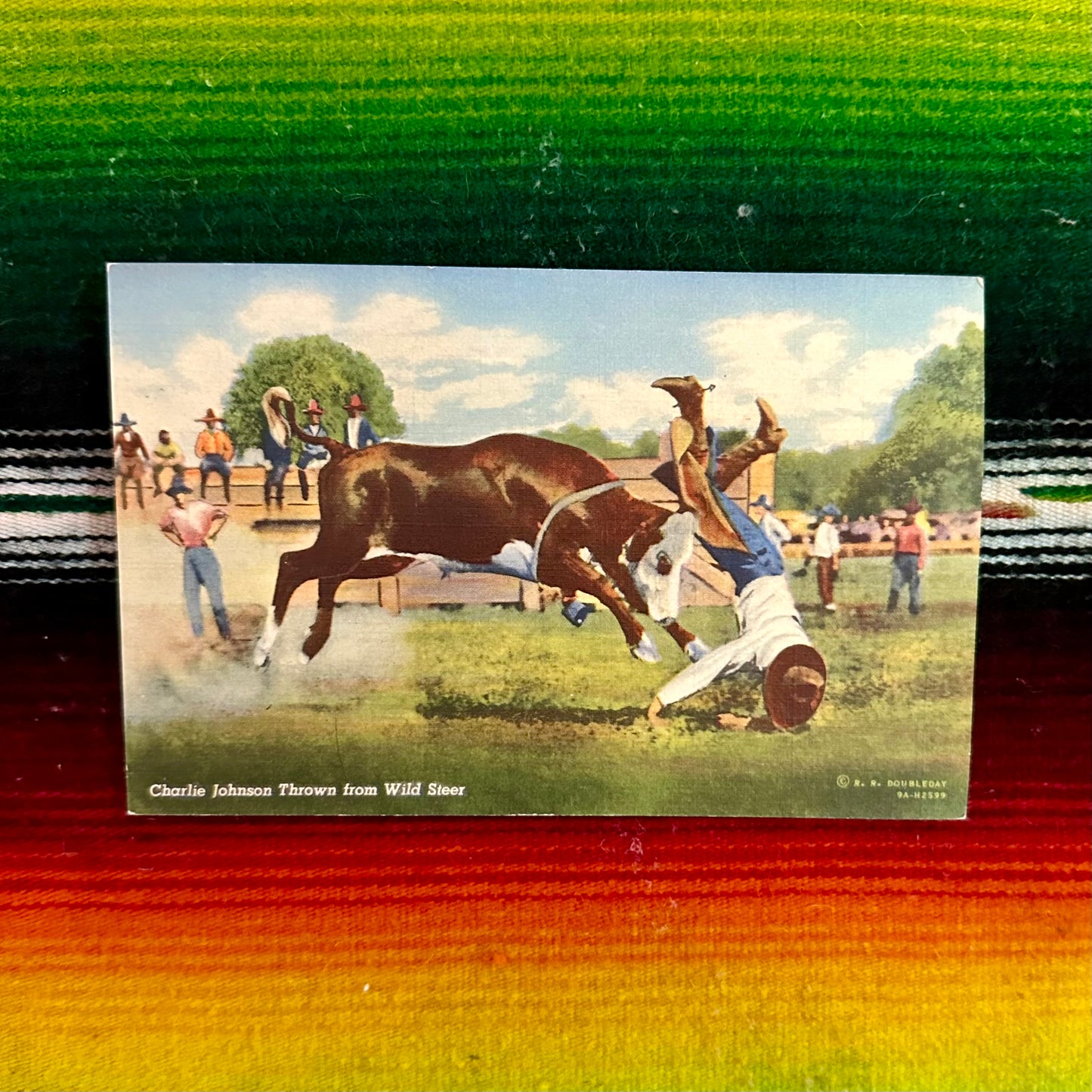 Postcard Charlie Johnson