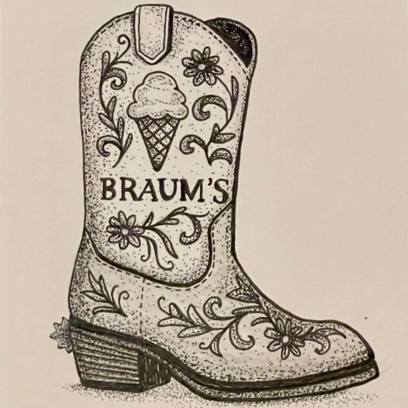 Braum's Boot 8x10 Print Kaci Fouts Art