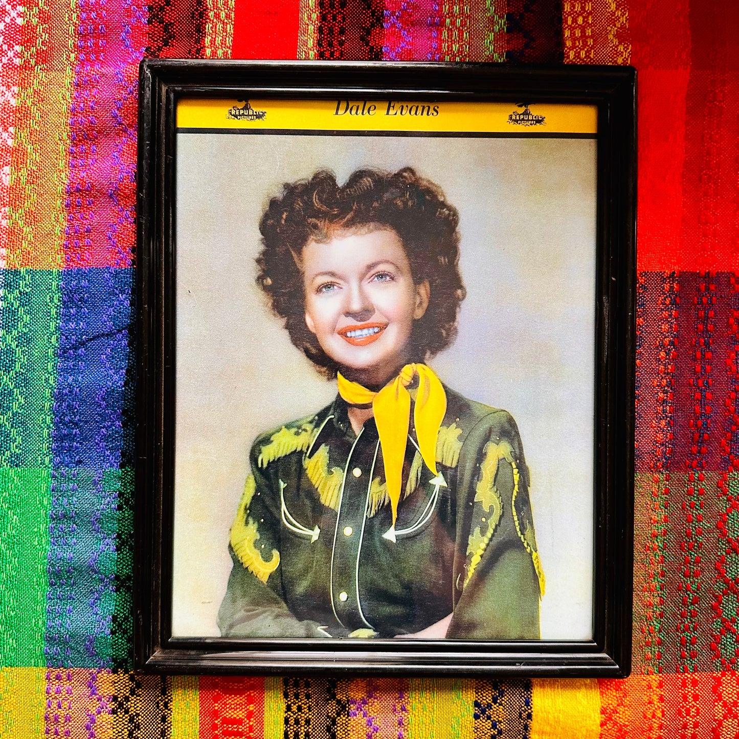 Framed Photo Dale Evans