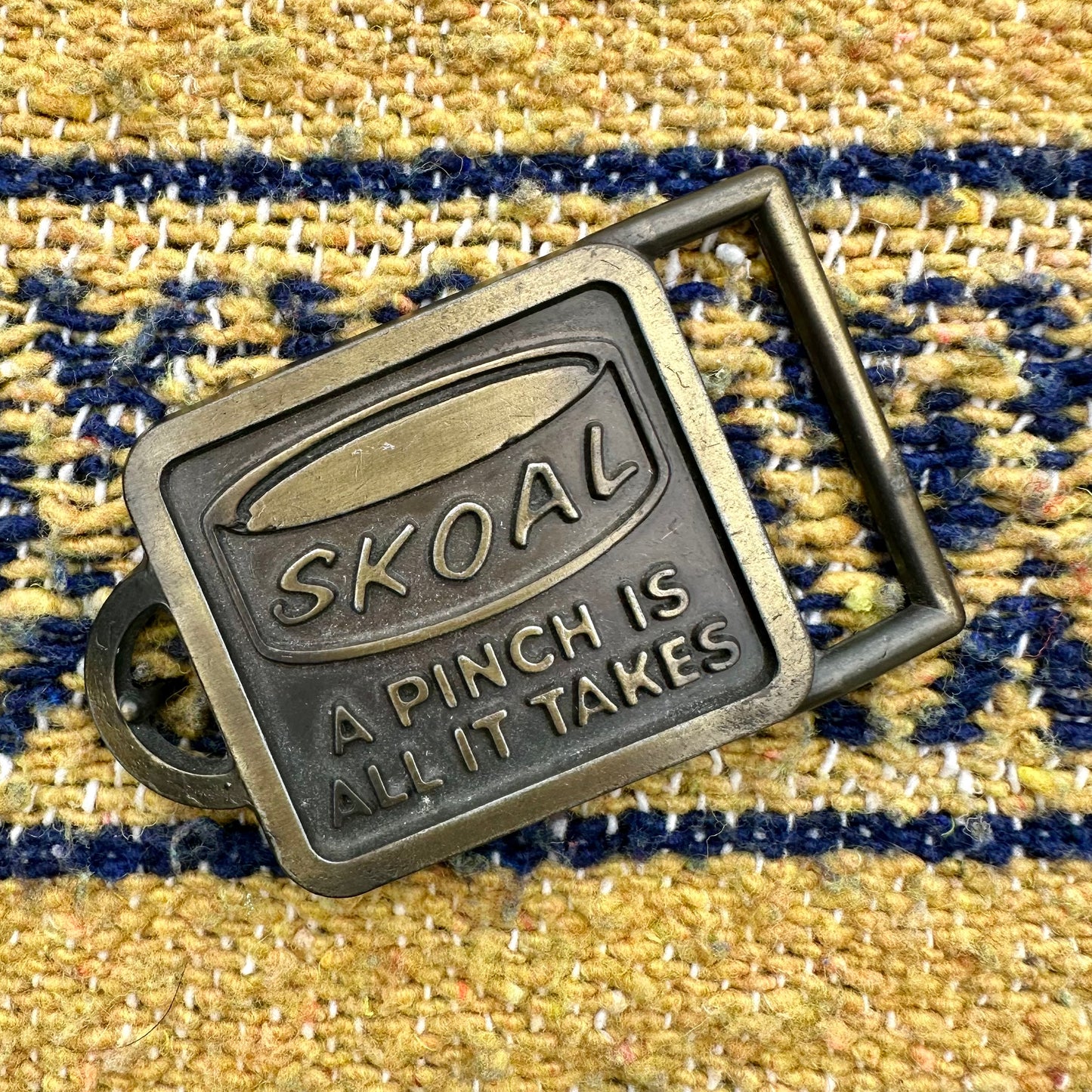 Belt Buckle Skoal