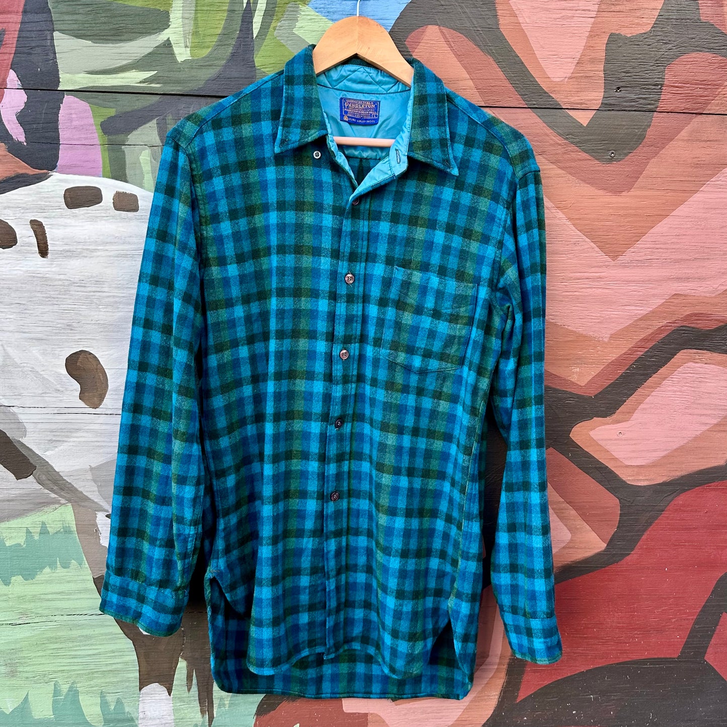 Button Down LS Pendleton Flannel