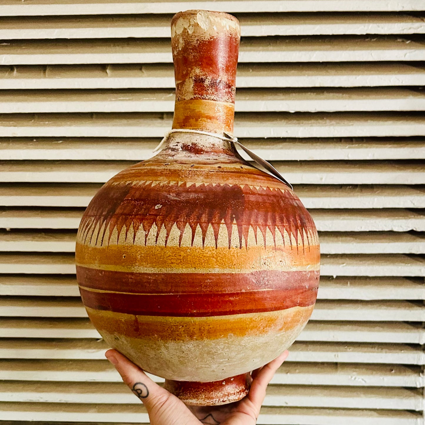 Vase Folk Art