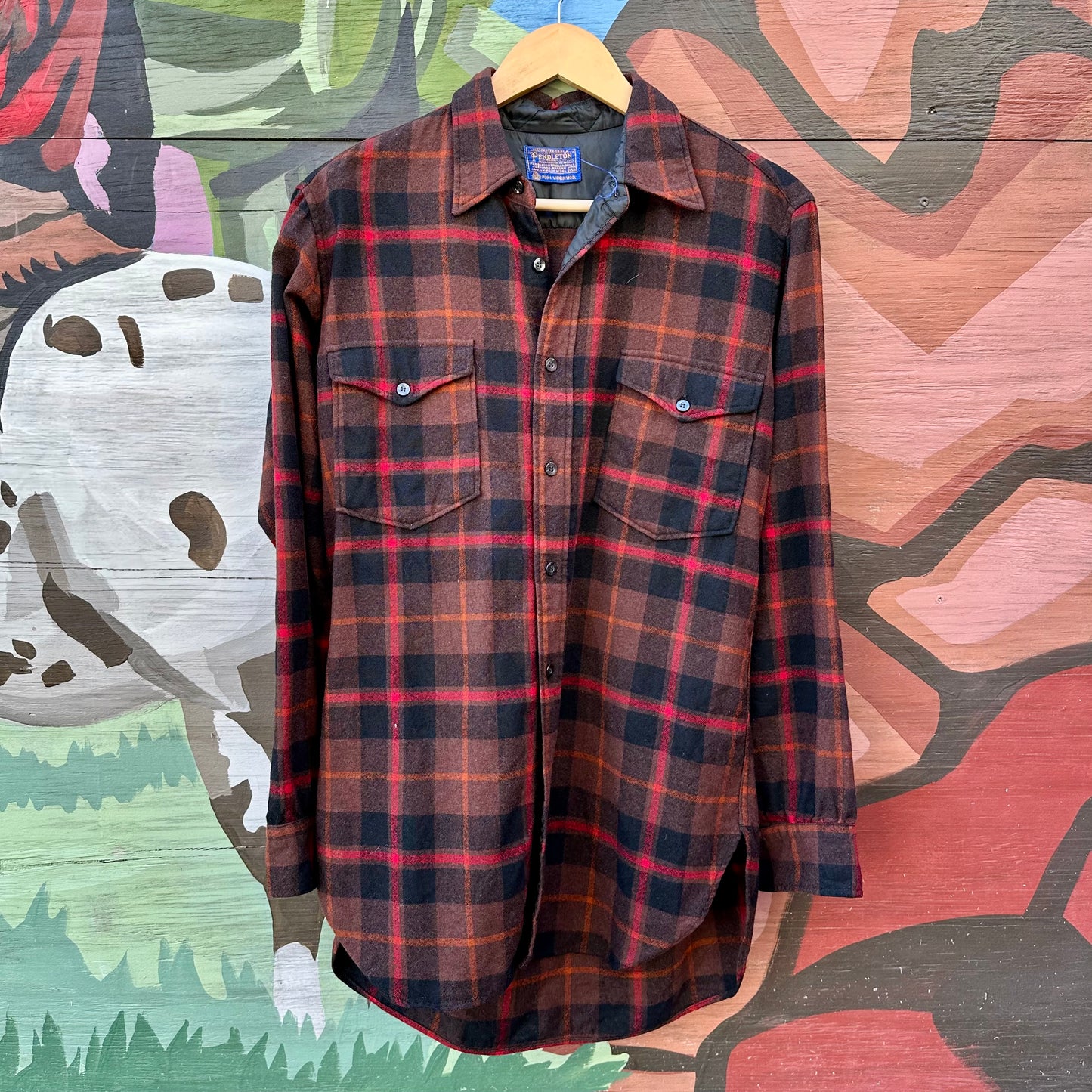 Button Down LS Pendleton Flannel