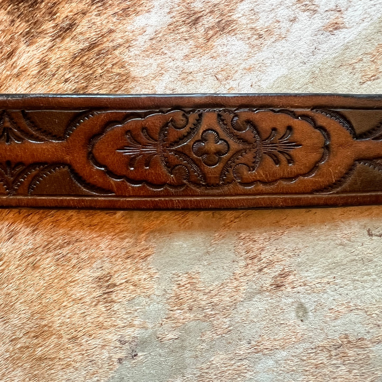 Belt Embossed Ornate Design