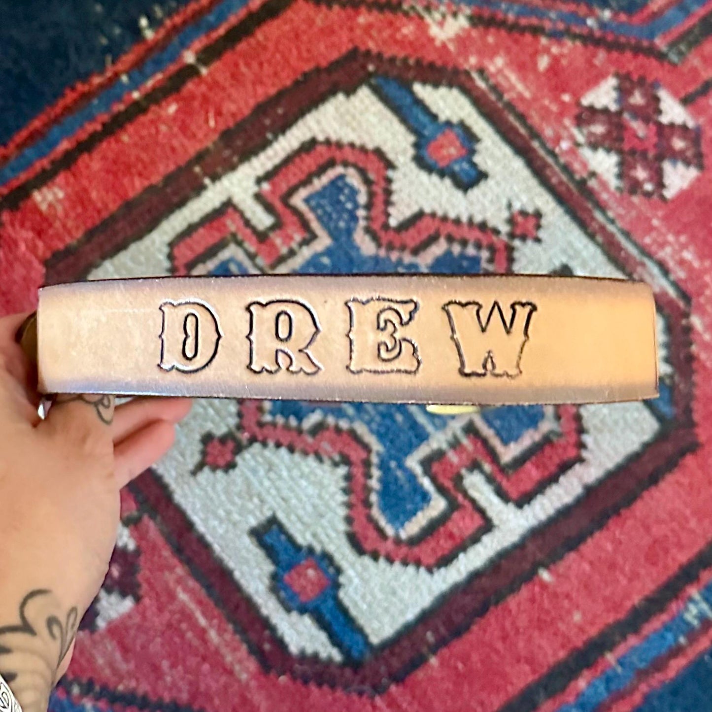 Belt Kids Tooled "Drew"