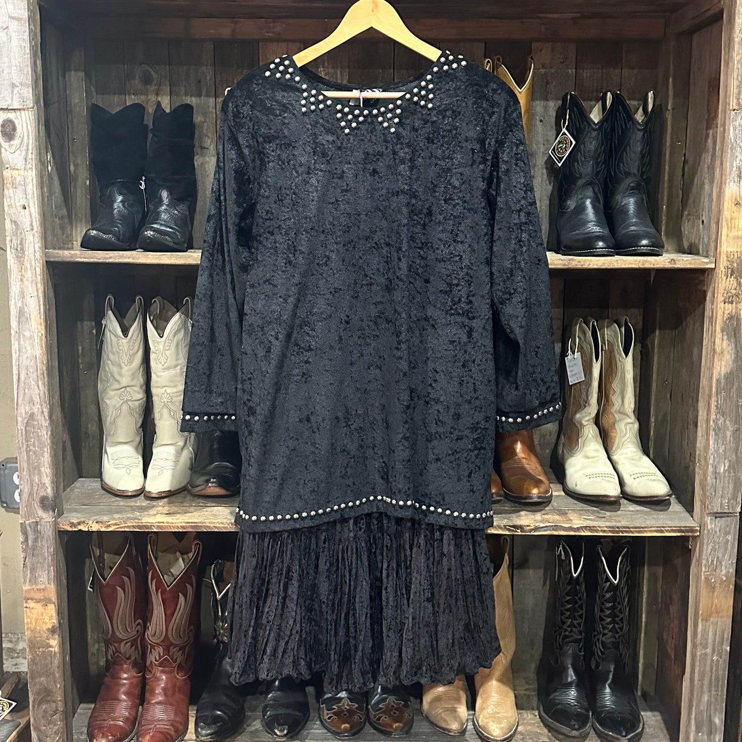 Dress Skirt Two-Piece Set Silver River