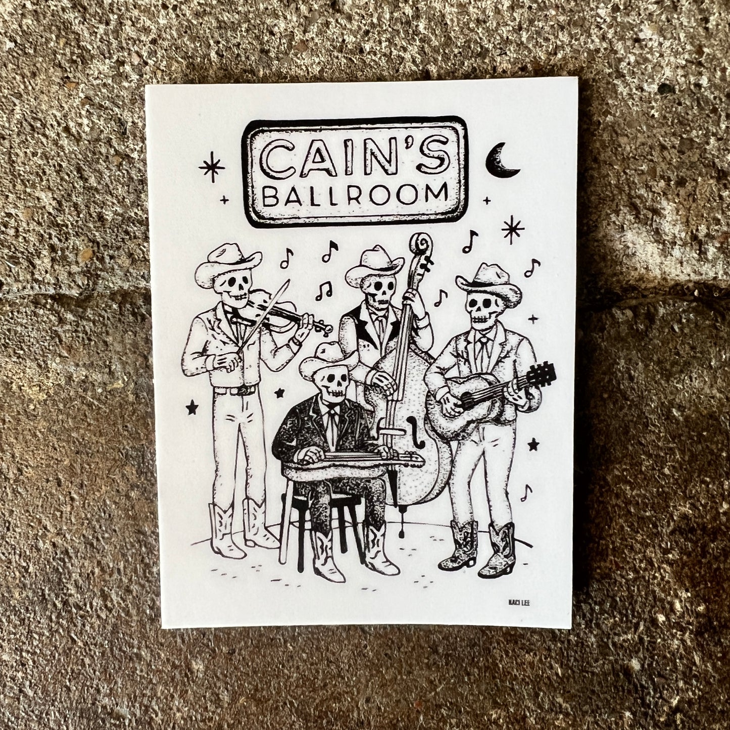 Cain's After Party Sticker Kaci Fouts