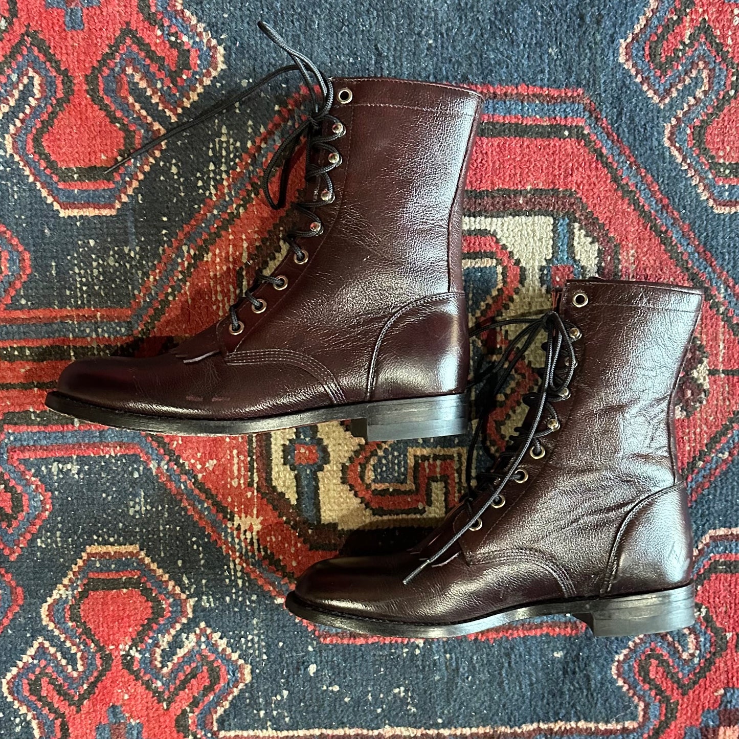 Western Boots Justin Lace-Up 6