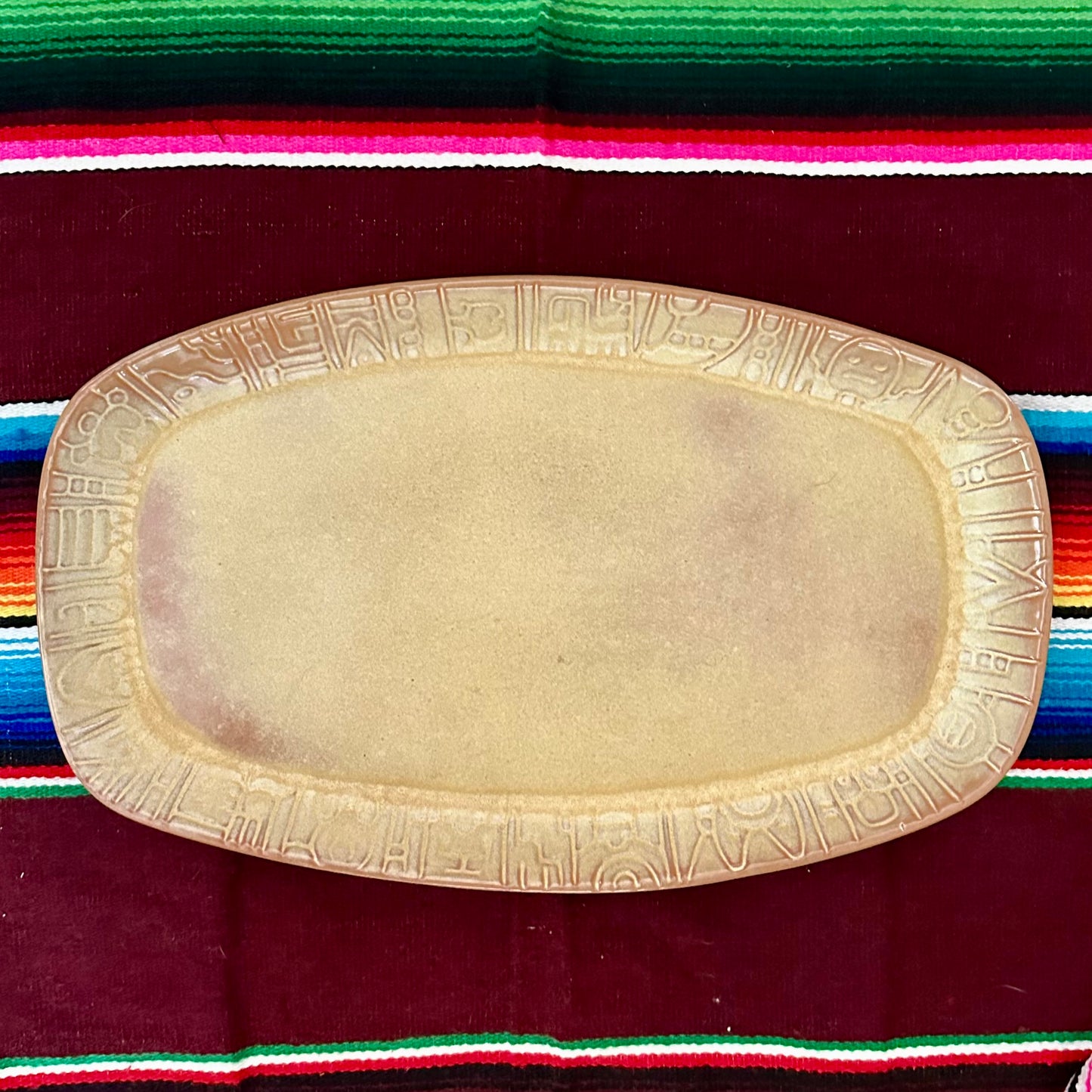 Frankoma Aztec Platter