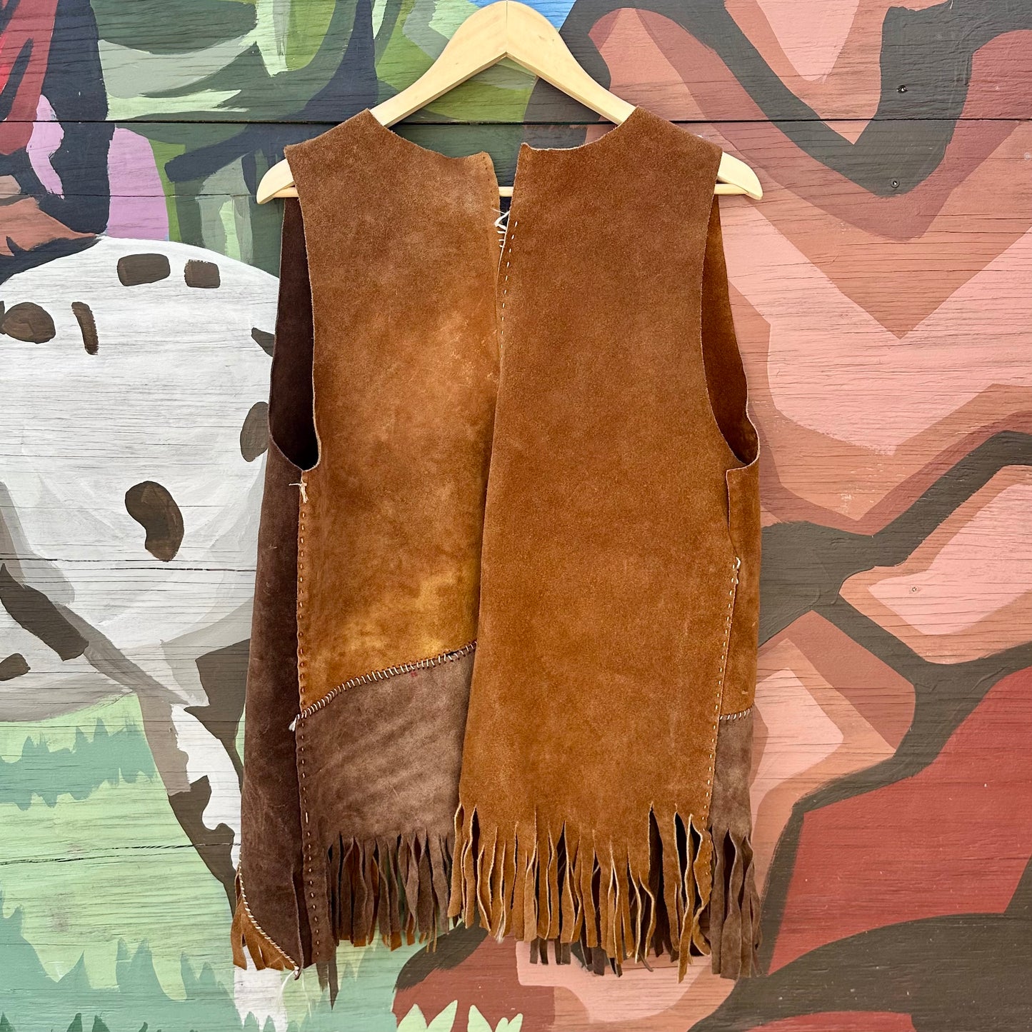 Vest Leather Suede