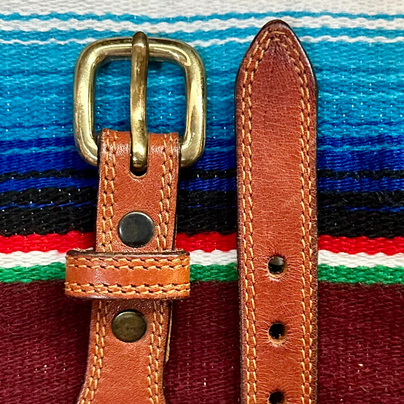 Belt Feather and Leather