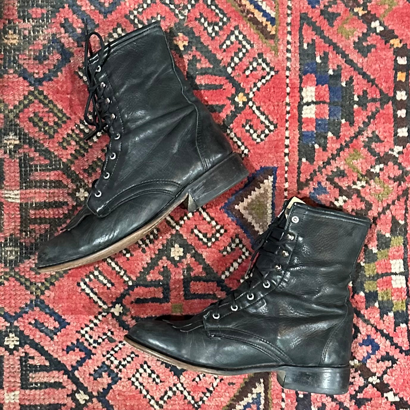 Western Boots Laredo Lace-up 7