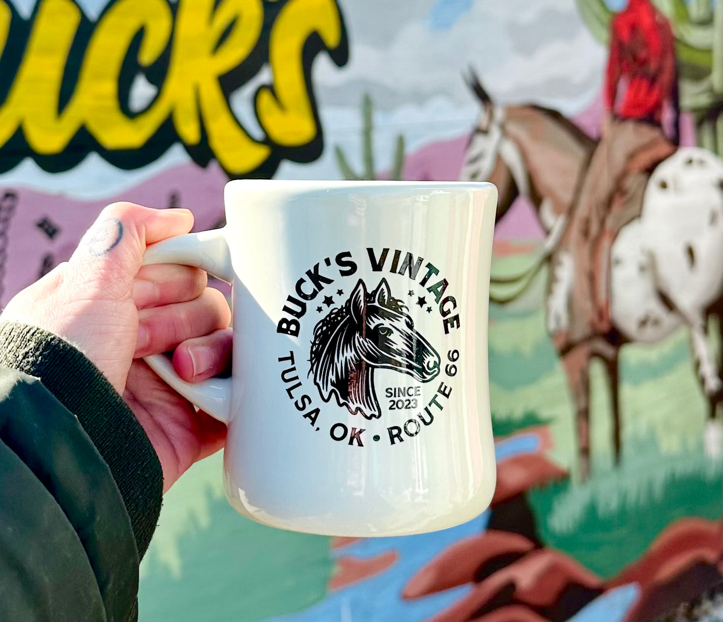Buck’s Vintage Diner Mug