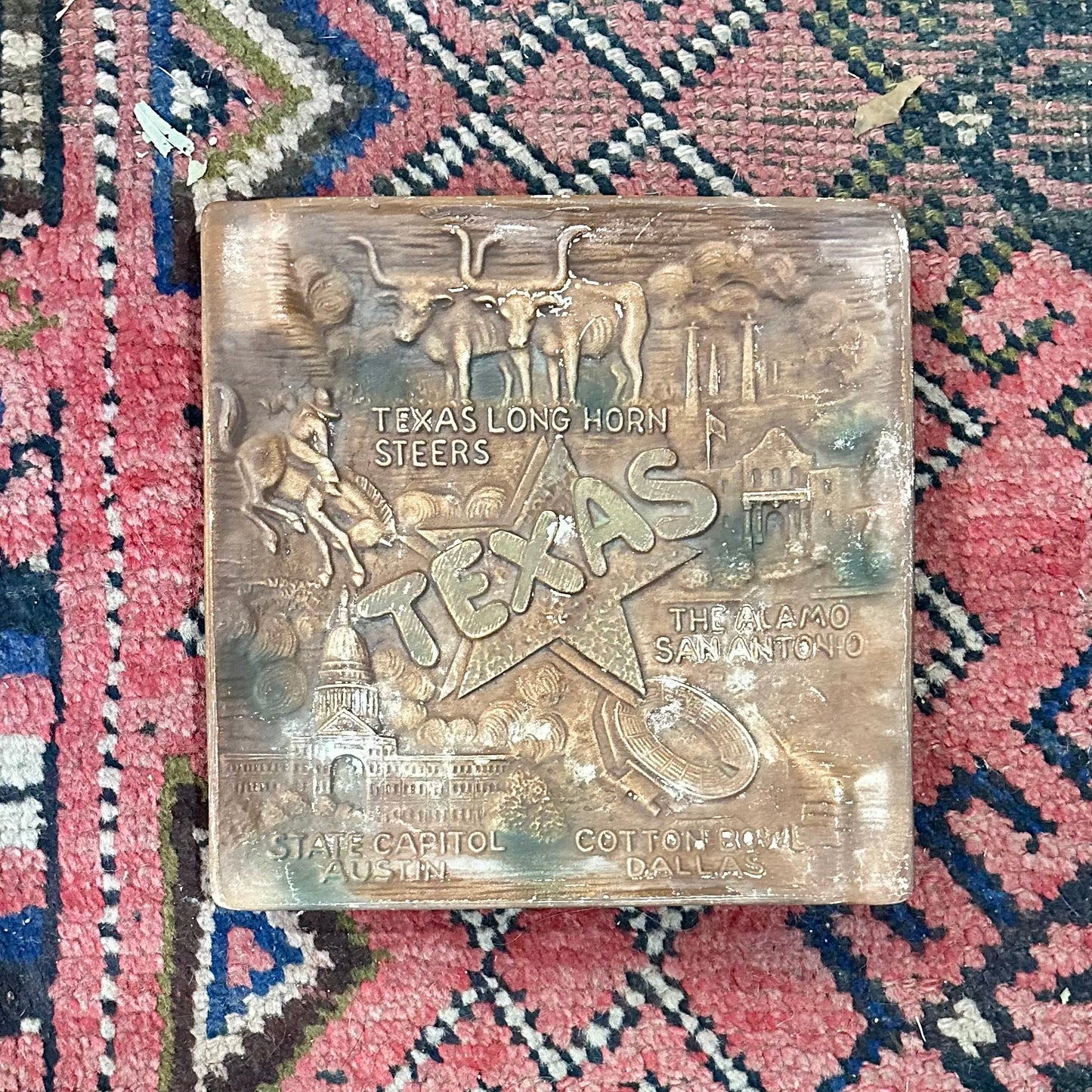 Plate Texas Decorative Ashtray