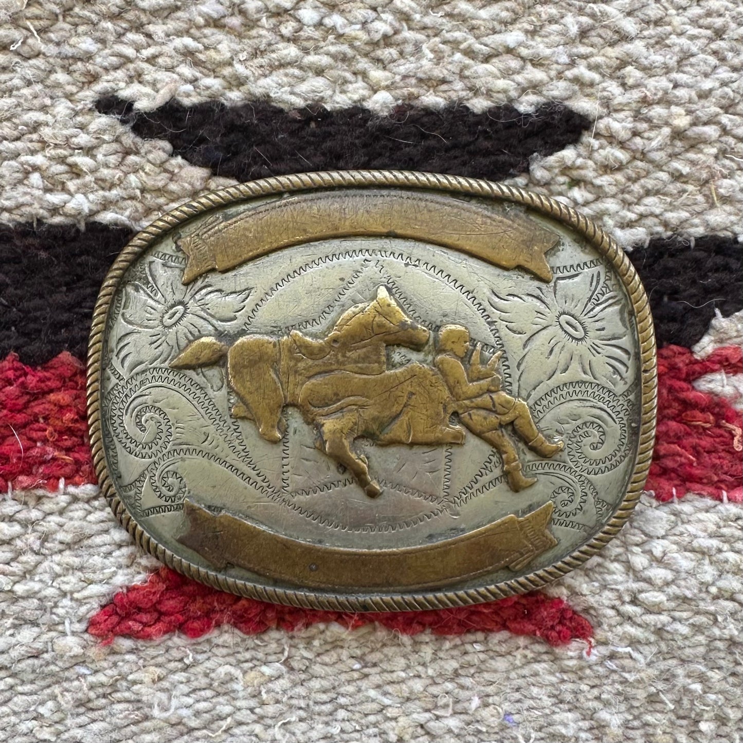Belt Buckle German Silver
