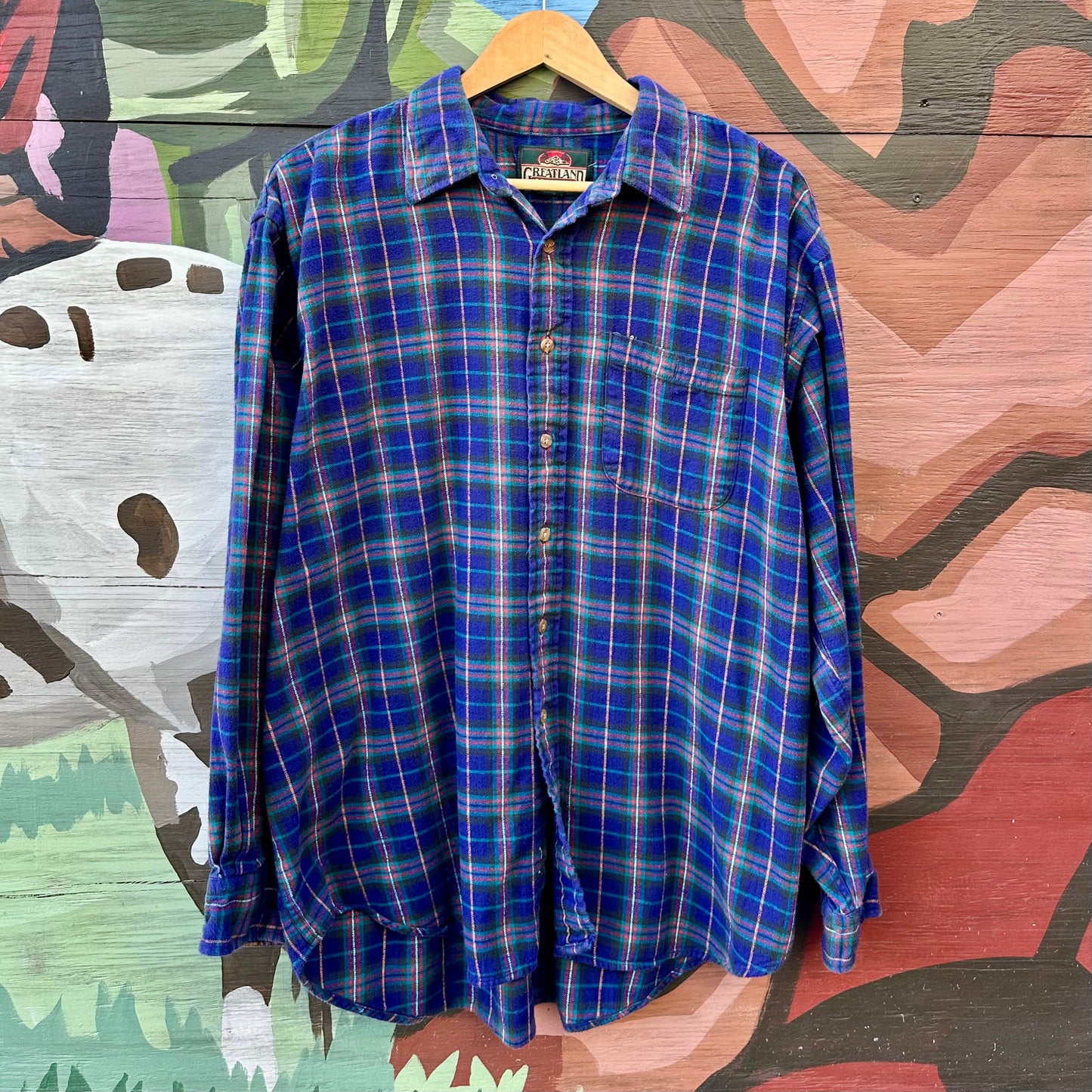 Button Down Greatland Apparel Flannel
