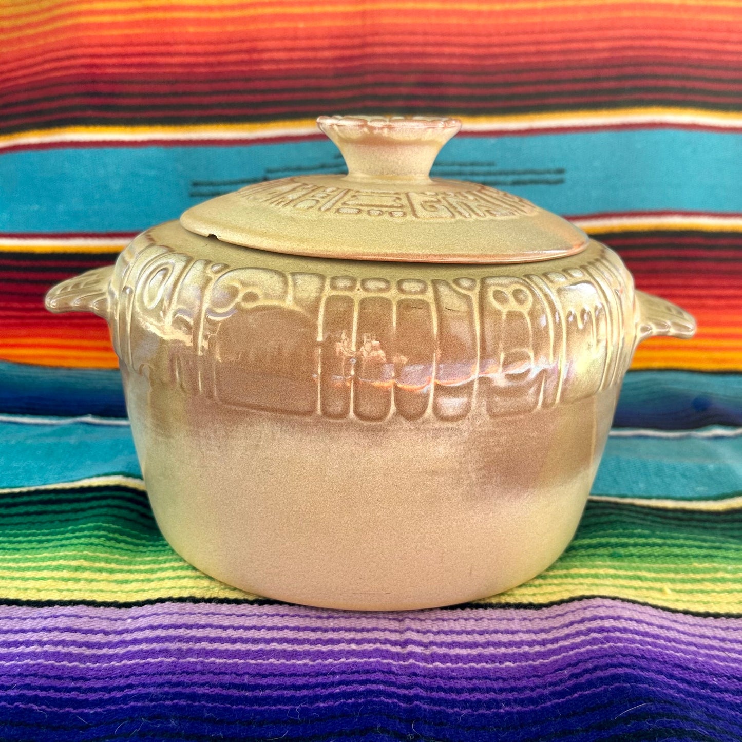 Frankoma Bean Pot with Lid