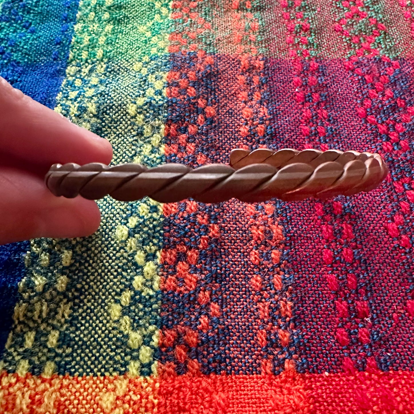 Bracelet Braided Copper Cuff
