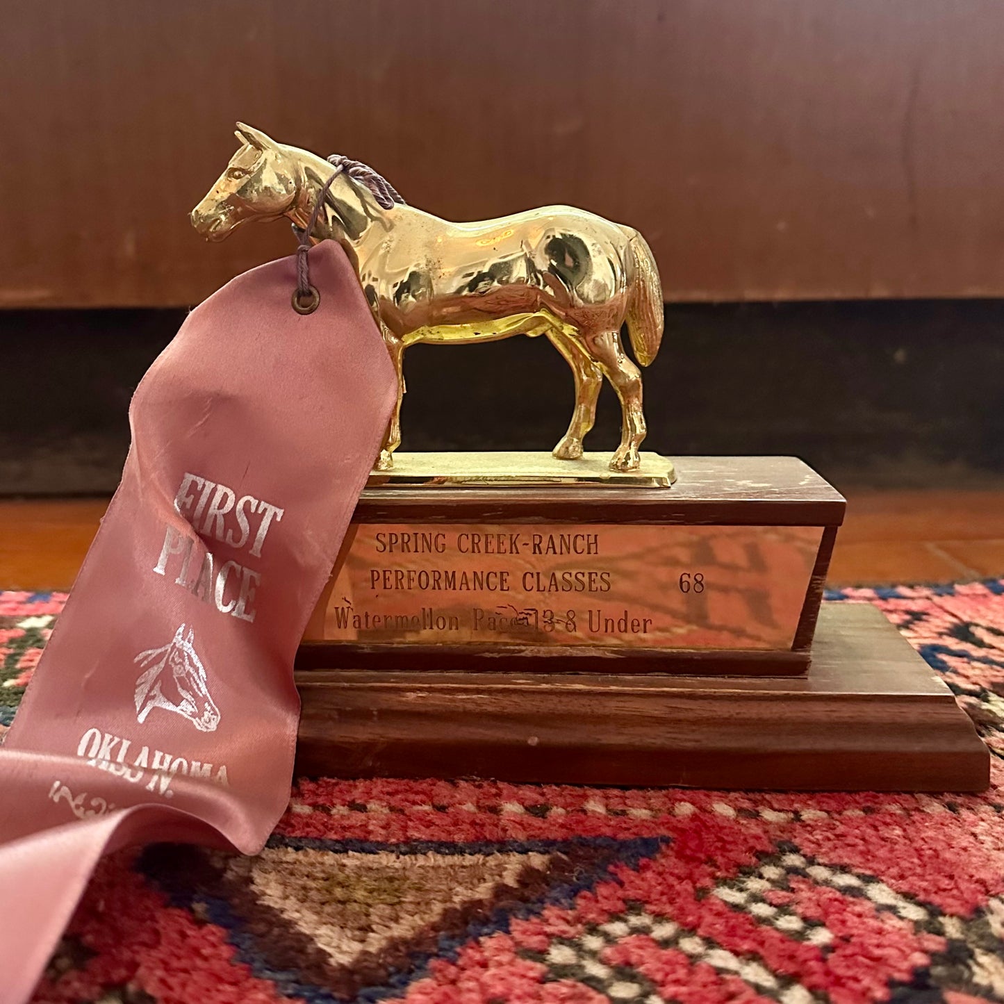 Horse Trophy Spring Creek 1968