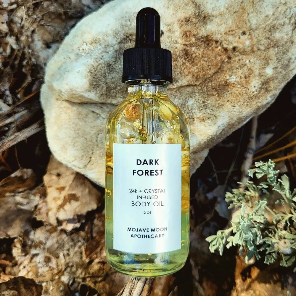 Dark Forest 24kt Gold + Crystal Infused Body Oil