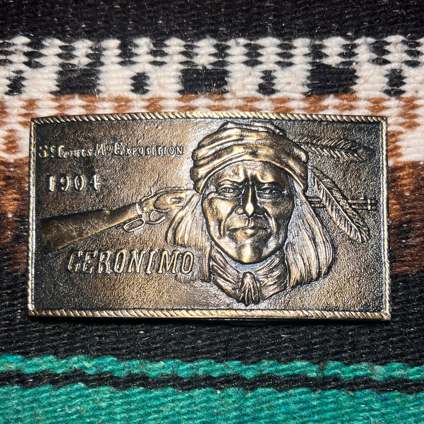 Belt Buckle Geronimo