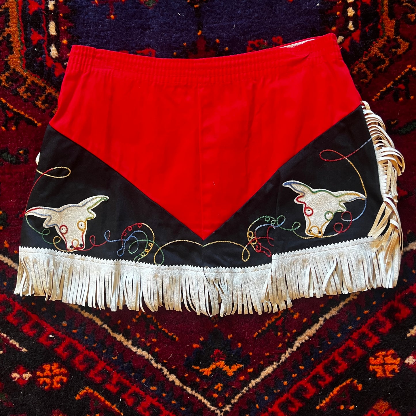Skirt Mini Vintage Horses