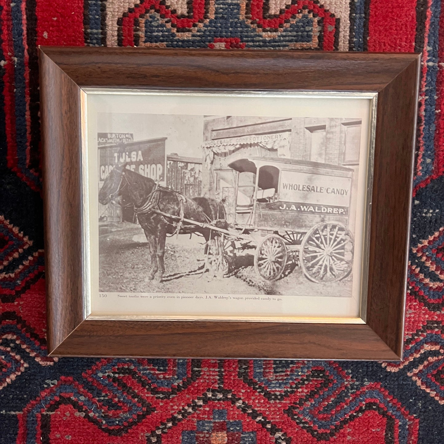 Framed Tulsa Time J.A. Waldrep's