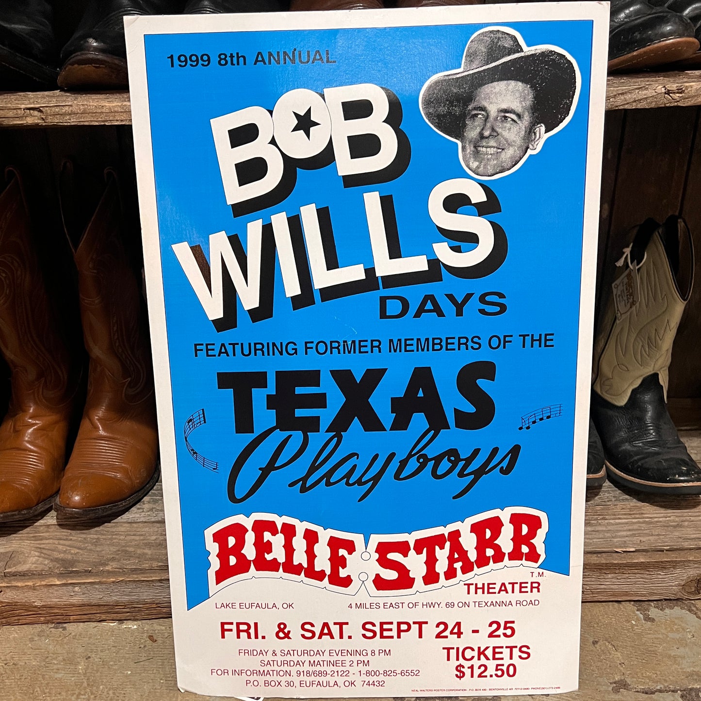 Art Bob Wills Day Poster