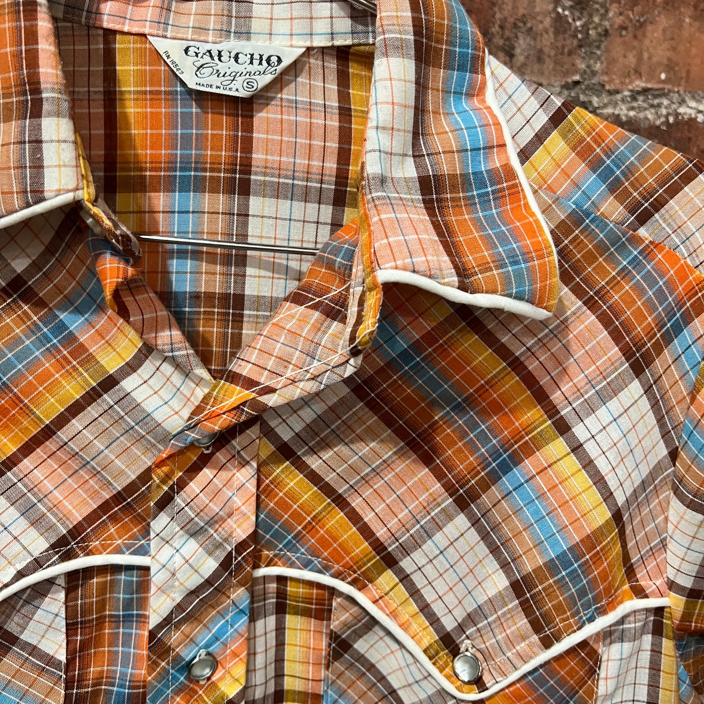 Pearl Snap LS Gaucho Originals Small