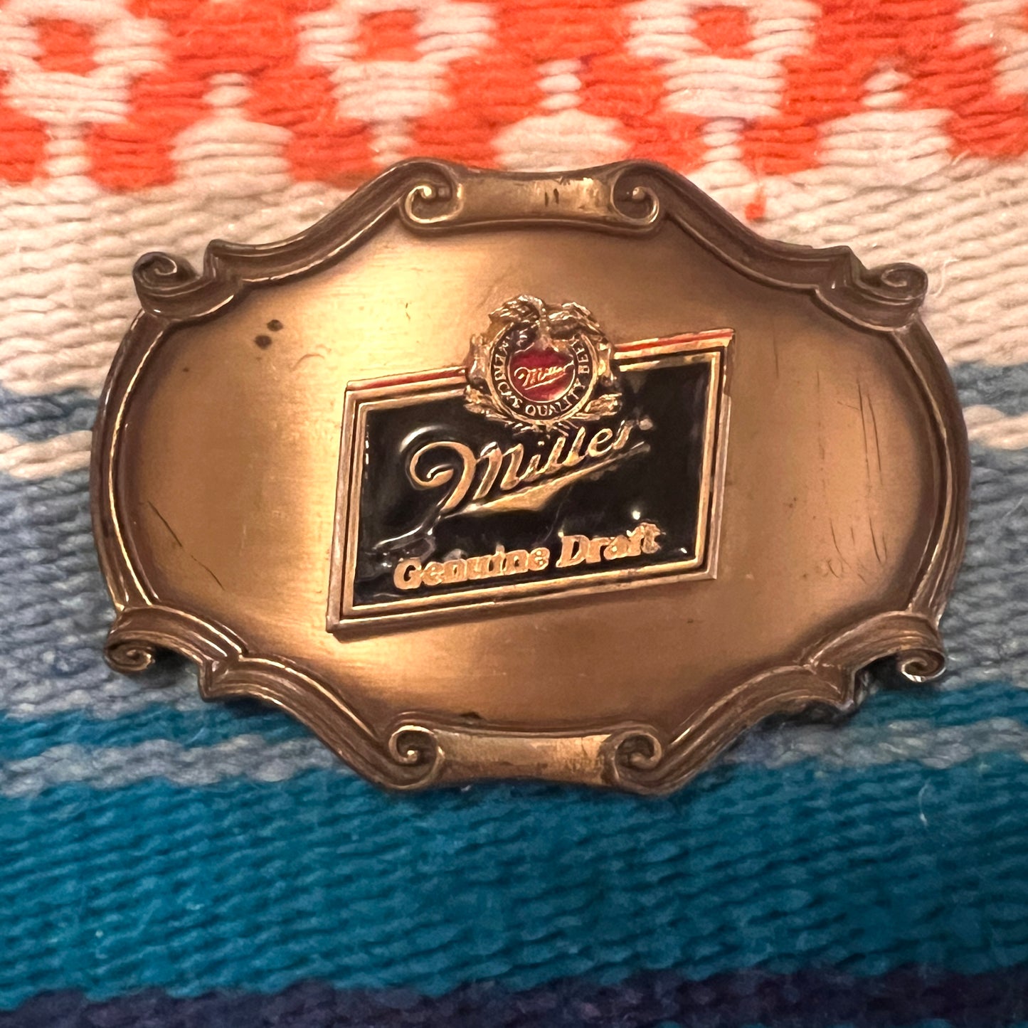 Belt Buckle Miller Genuine Draft