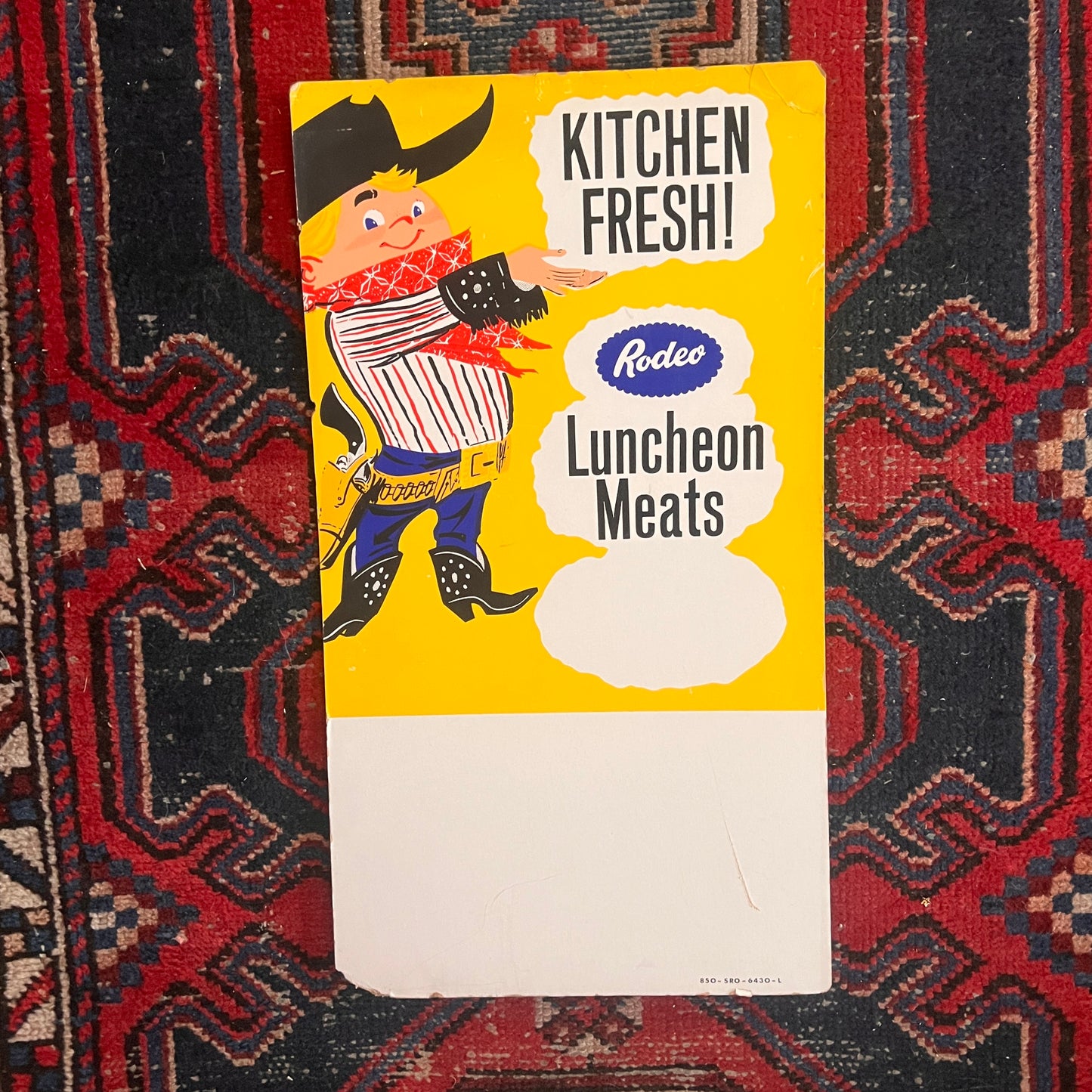 Art Rodeo Luncheon Meats Ad