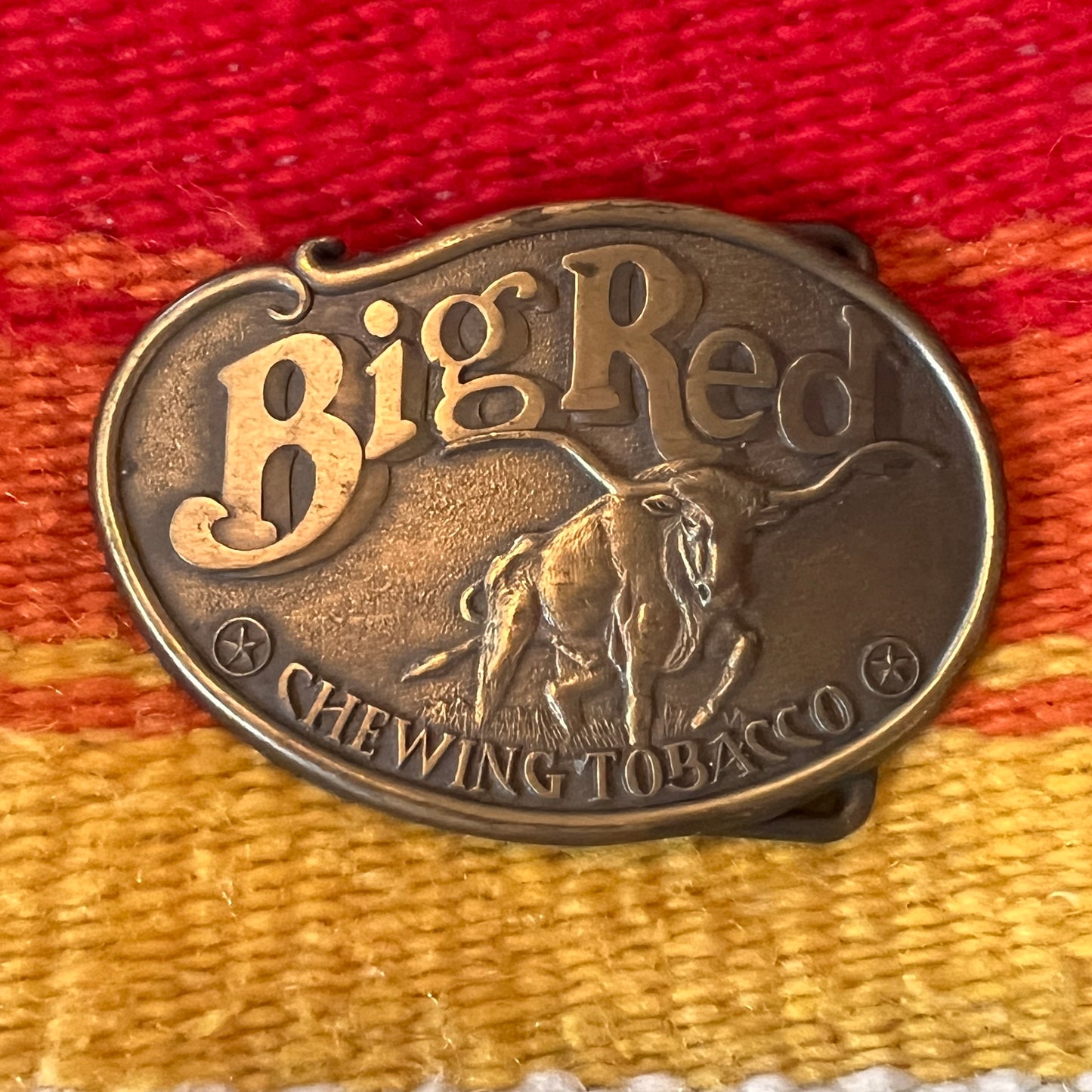 Belt Buckle Big Red