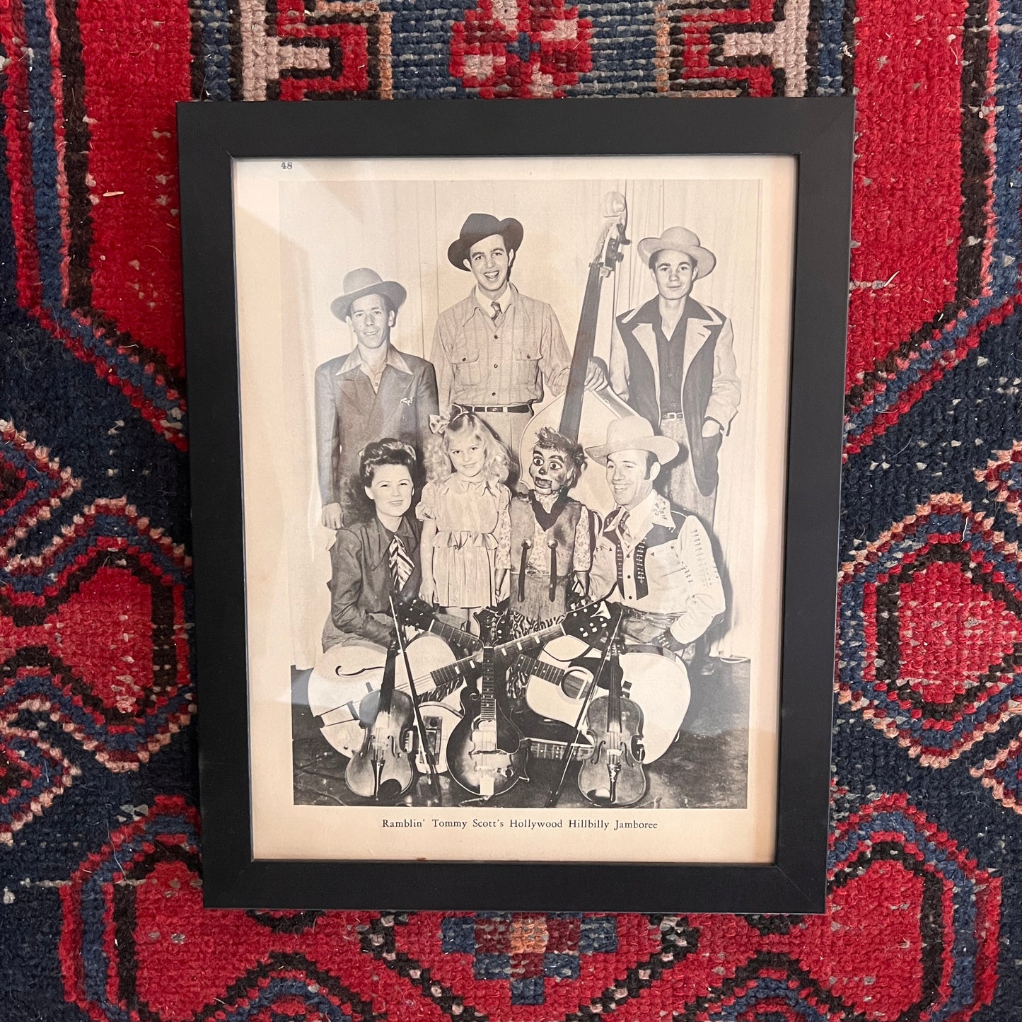 Framed Hil Billy Jamboree