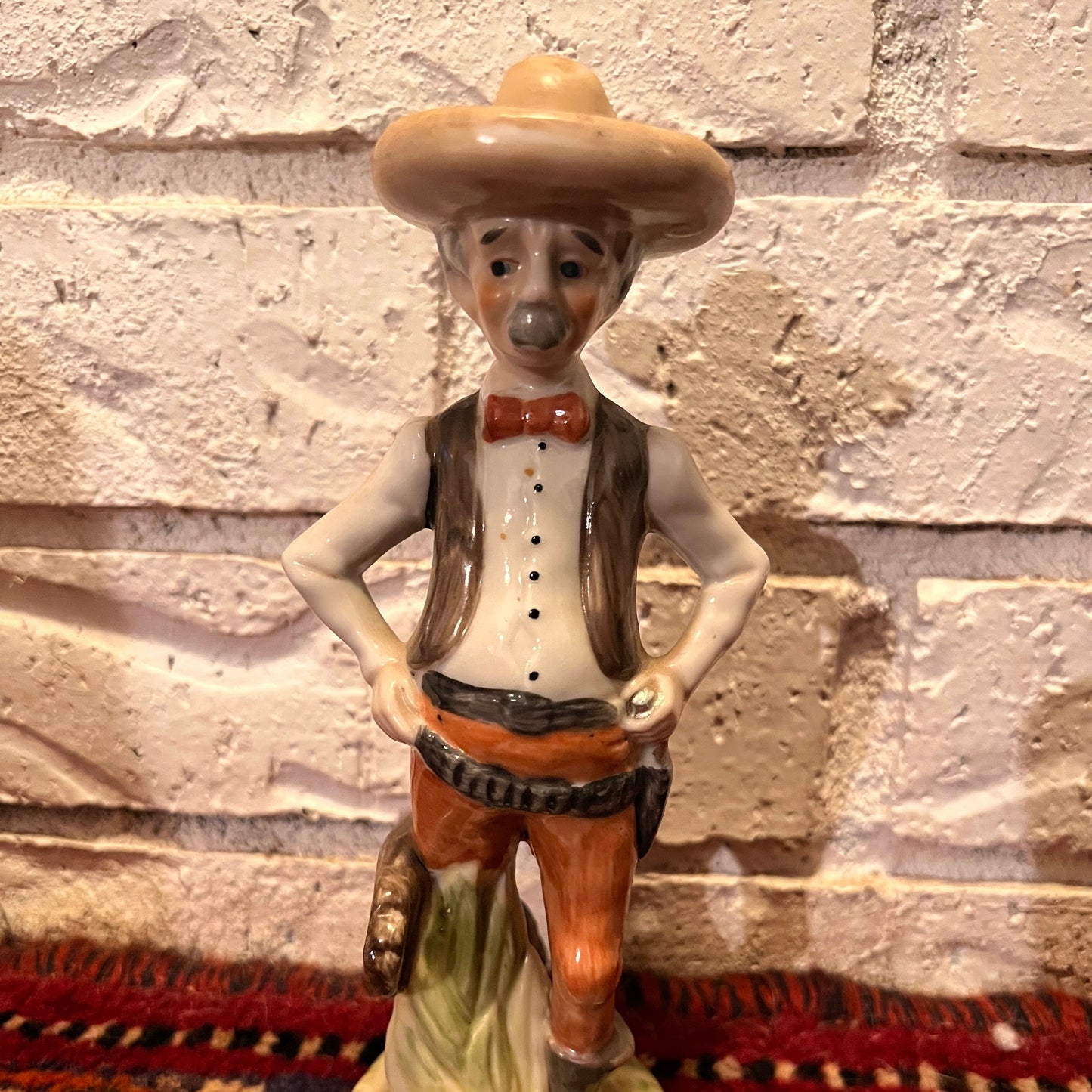 Figurine Ceramic Cowboy