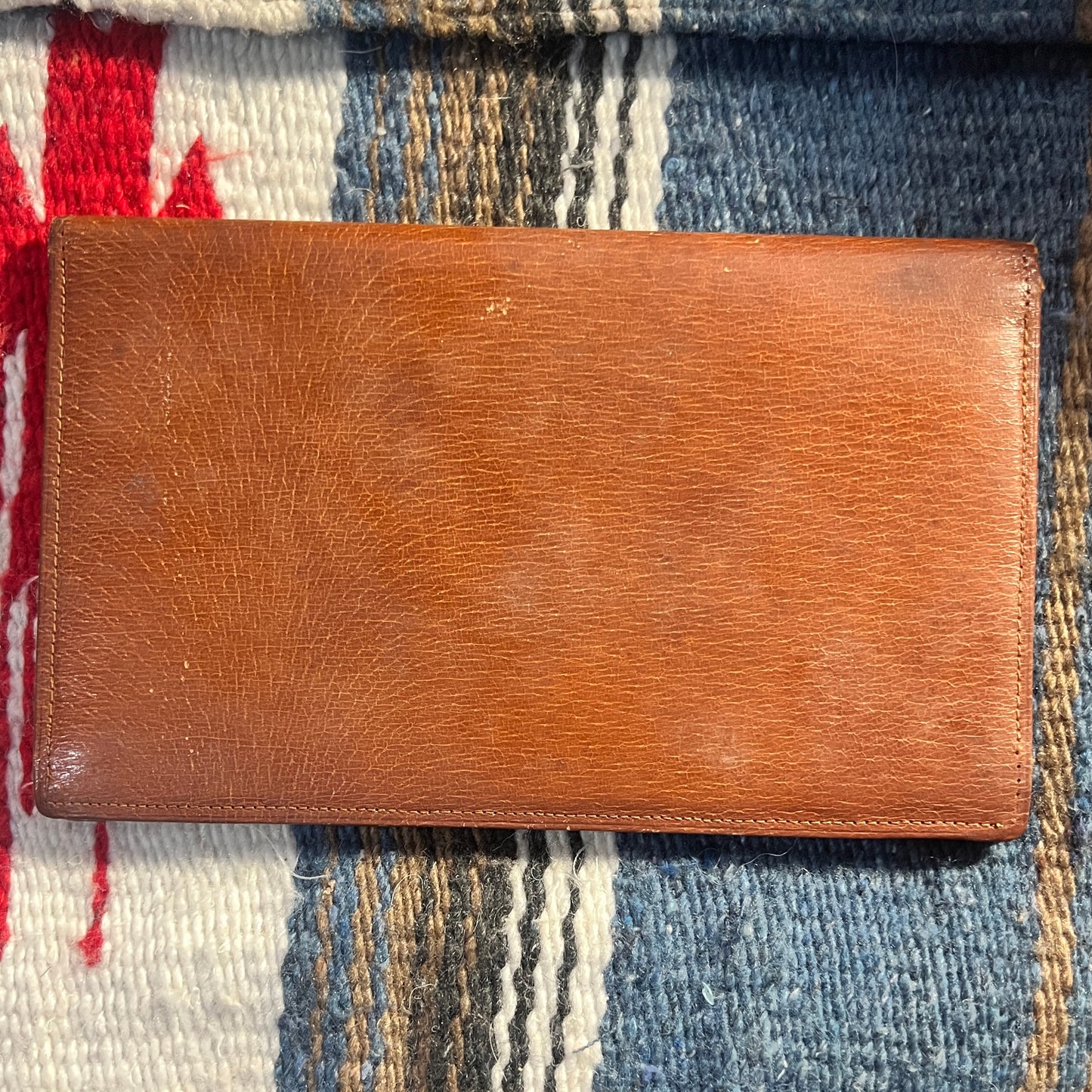 Wallet Leather Checkbook