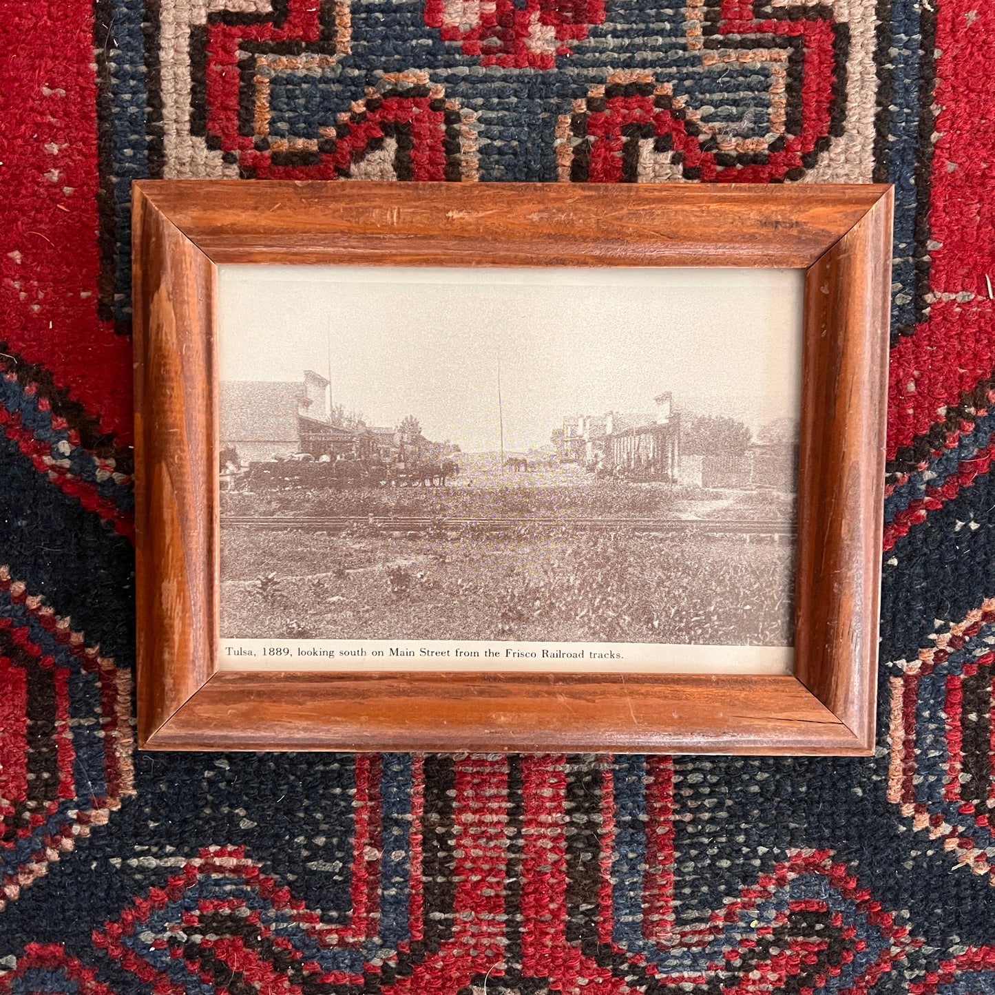 Framed Tulsa Time 1889 Main Street