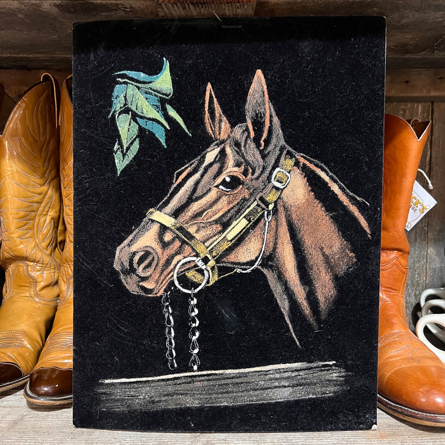 Art Velvet Horse