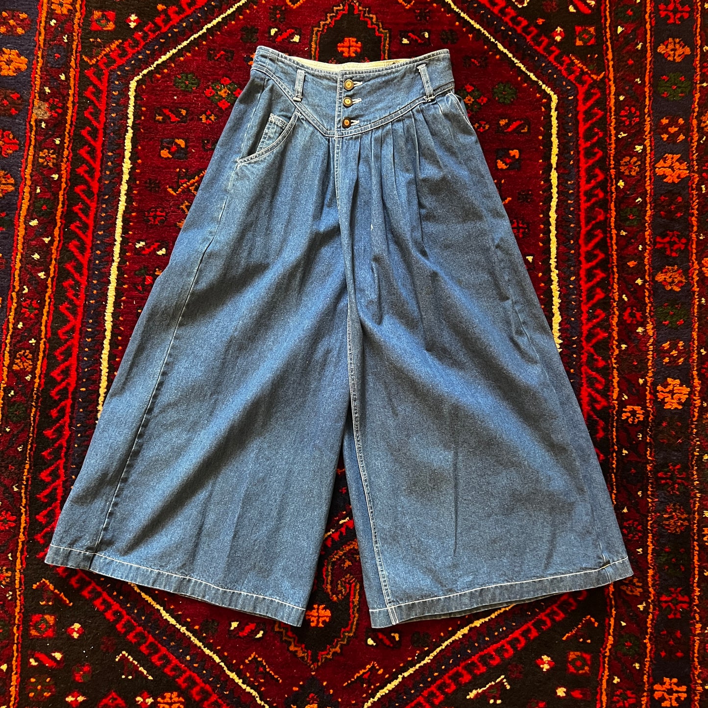 Pants Culotte Denim Size 6
