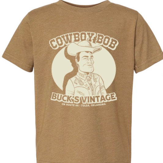 Buck’s Vintage Kids & Youth Cowboy Bob Tee