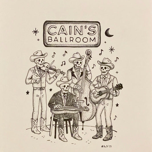 Cain's After Party 7.5x10.5 Drawing Kaci Fouts Art
