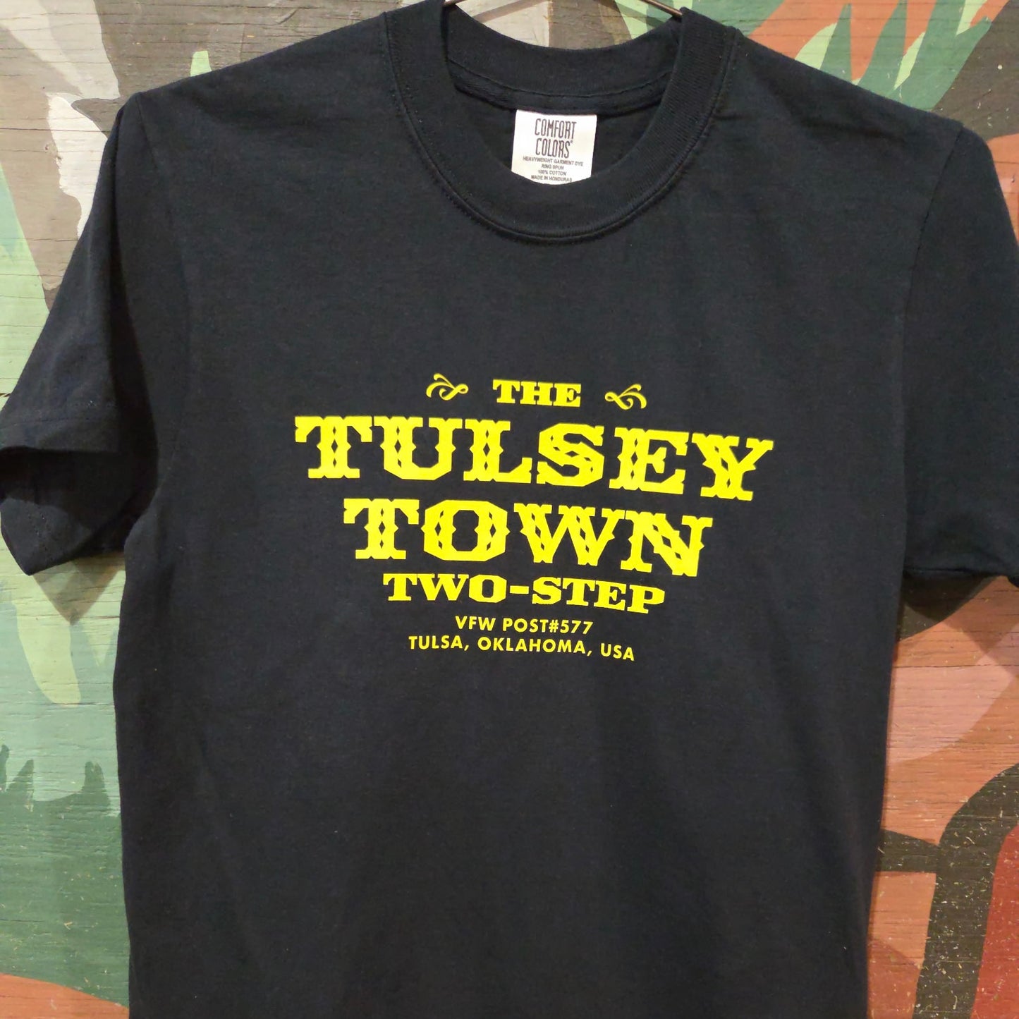 Tulsey Town Two Step  Tee Black